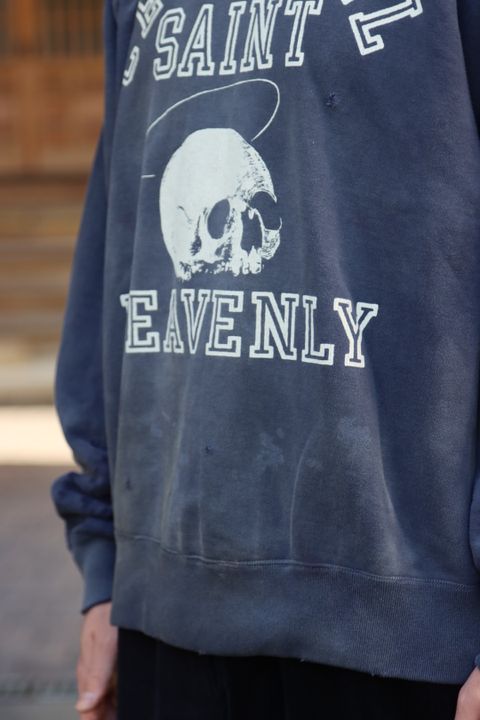 ©SAINT M×××××× スカルスウェット"NAVY"style.