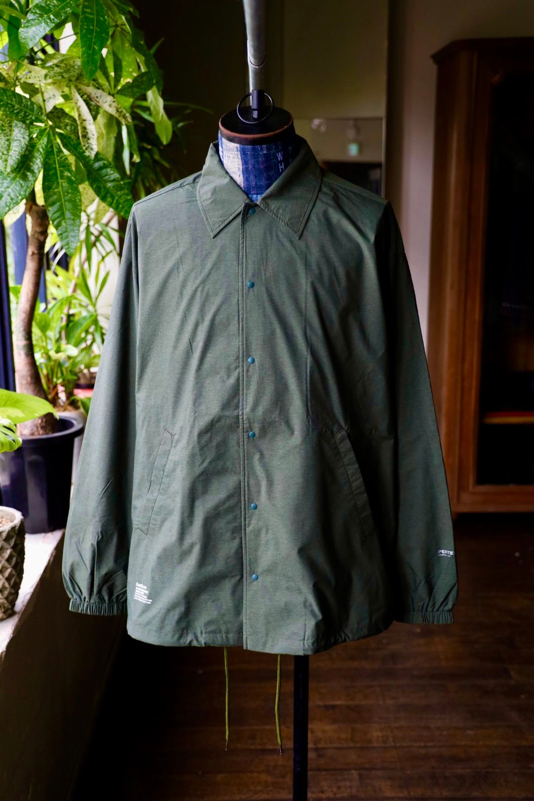 フレッシュサービス PERTEX® EQUILIBRIUM COACH JACKET(FSC253-30113) KHAKI★9月20日(土)発売！