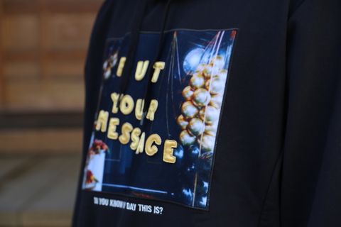 doublet D.I.Y ALPHABET HOODIE(21SS21CS187) style.2021.2.23.