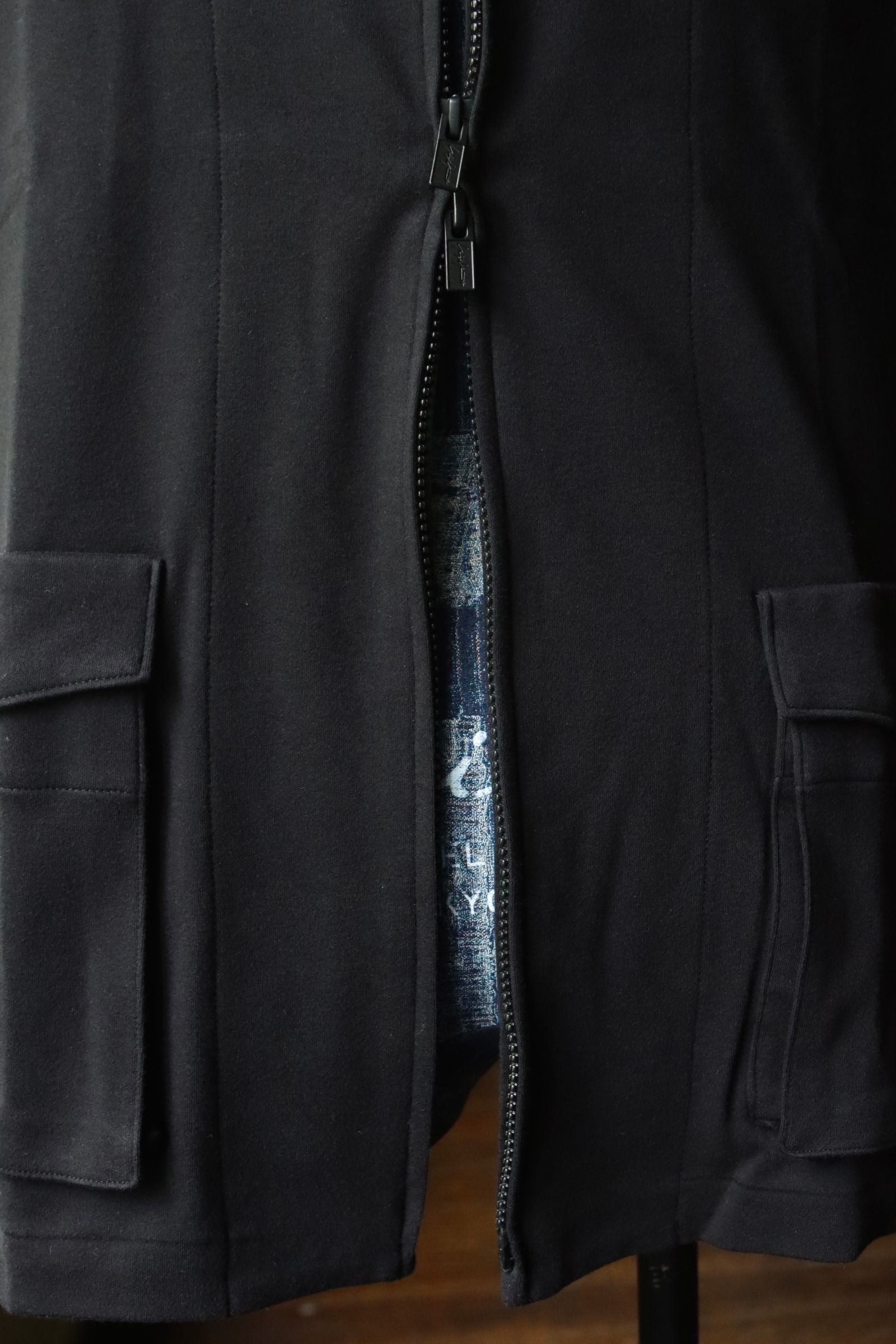 yohji yamamoto - ヨウジヤマモト24SS COTTON SMOOTH RE ZIP yohji yamamoto - ヨウジヤマモト24SS COTTON SMOOTH RE ZIP