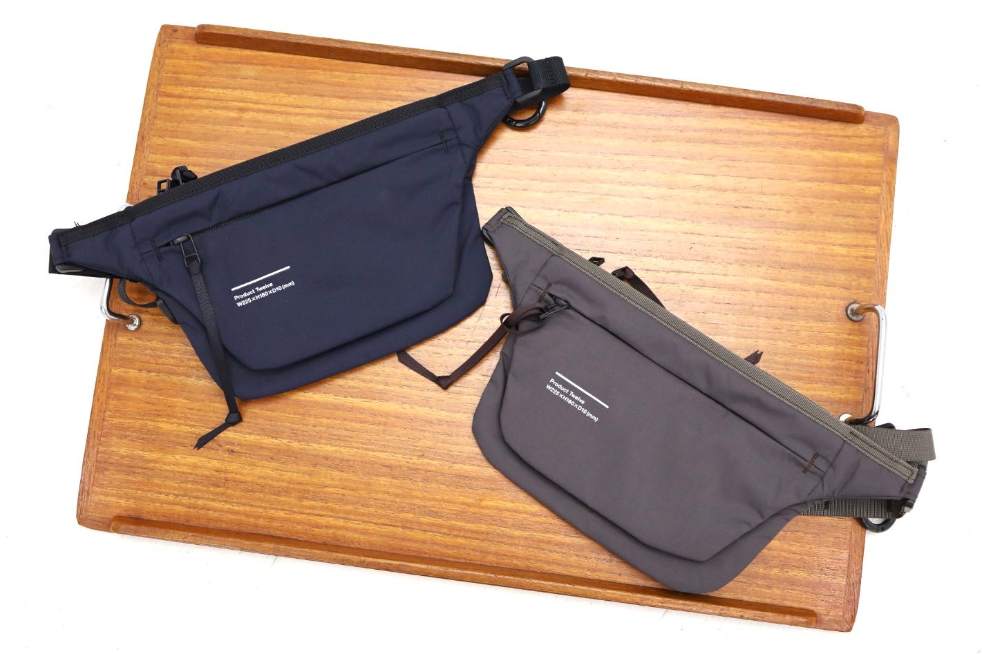 プロダクトトゥエルブ SS26 City Belt Bag(26SS-PAC02)BLACK