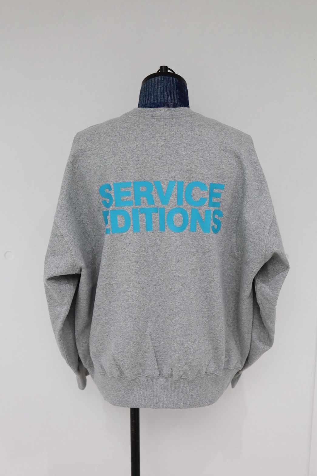 フレッシュサービス FRIEND EDITIONS LIGHT OZ CREW NECK SWEATER(FSC261-70093FE)H .GRAY☆3月14日(土)発売！
