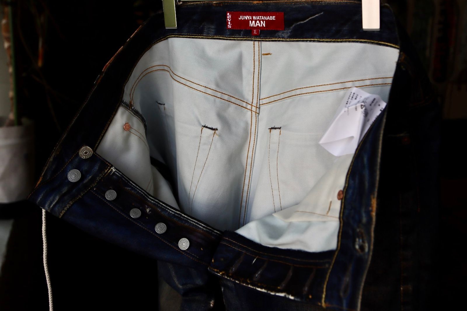 ジュンヤワタナベマン23SSベルベルジン×Levi'sトリプルネームパンツ(WK-P902-100) ☆4月23日再入荷！