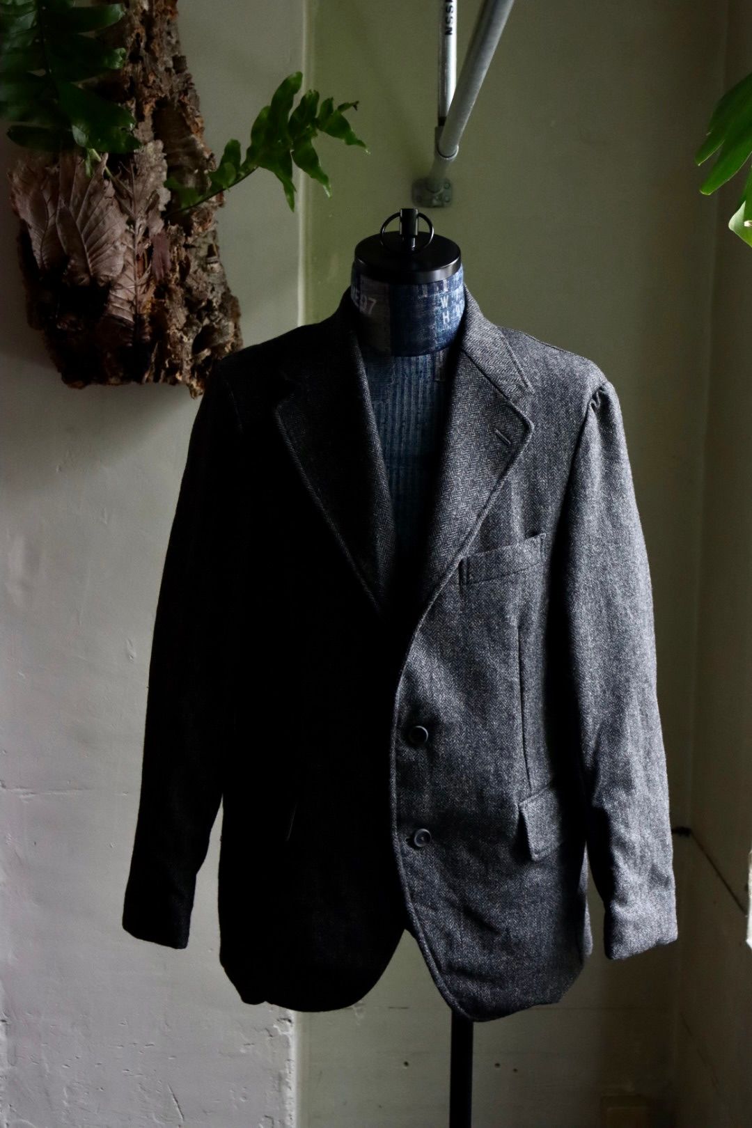 tweed tailored jacket