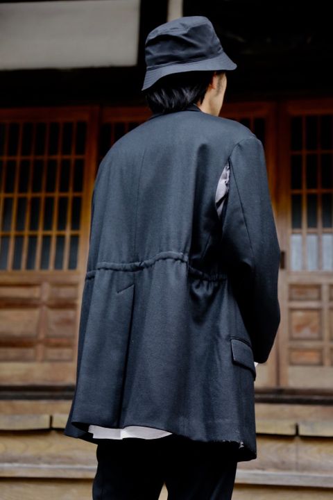 YOKE WOOL FLANNEL 11XL JACKET COAT Style.2020.10.4.
