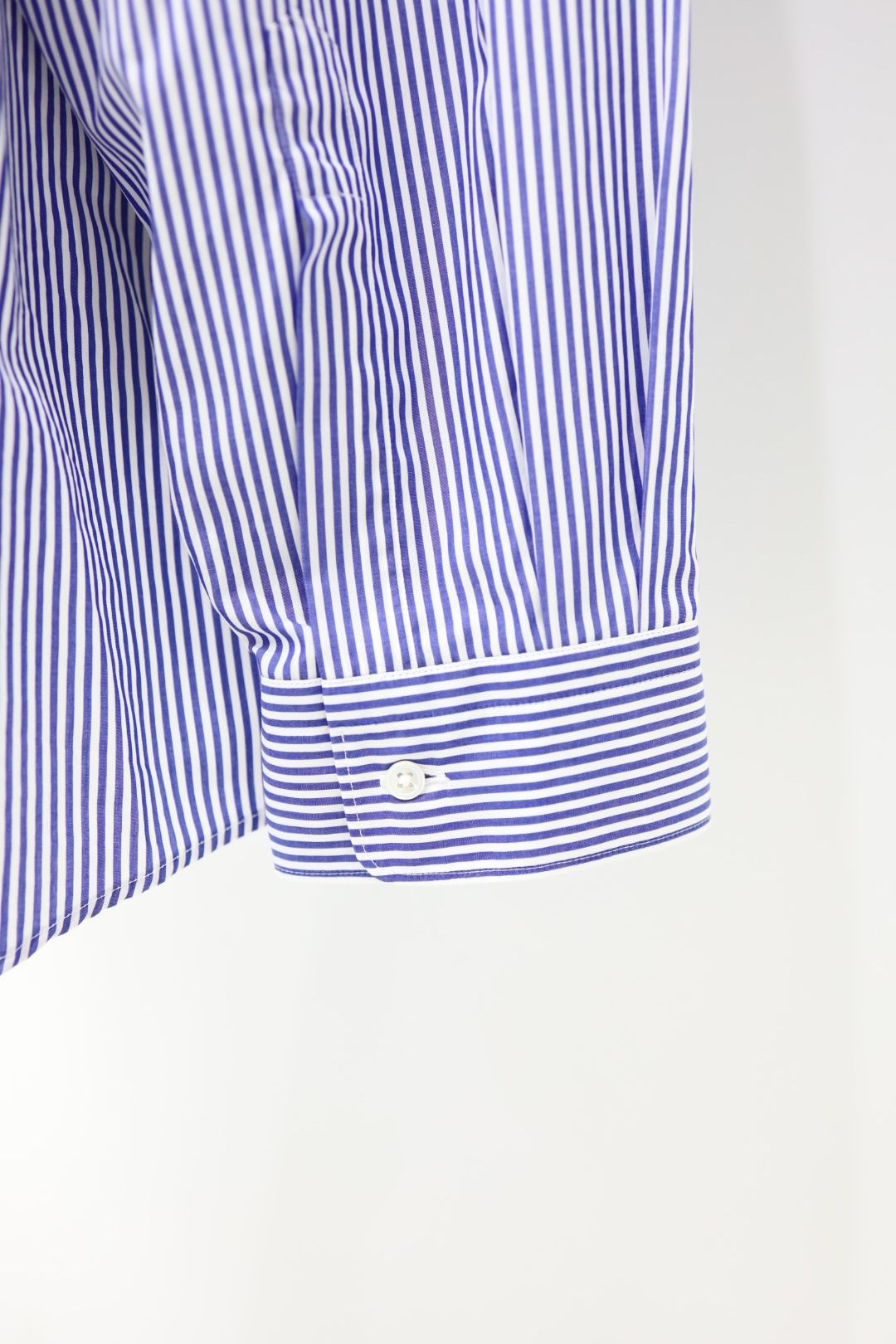 グラフペーパーシャツ Broad Stripe L/S Oversized Regular Collar Shirt (GM264-50022STB)BLUE STRIPE☆10月31日(土)発売！