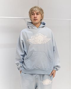 ©SAINT M×××××× セントマイケル 26SS BABY MICHAEL HOODIE"SKY BLUE"スタイル