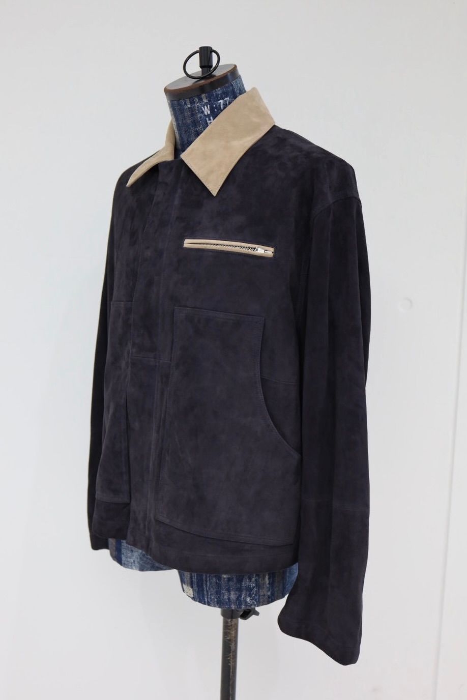 YOKE SPRING SUMMER 2026 Goat Suede Work Jacket(YK26SS01163B)CARBON☆12月20日(土)発売！