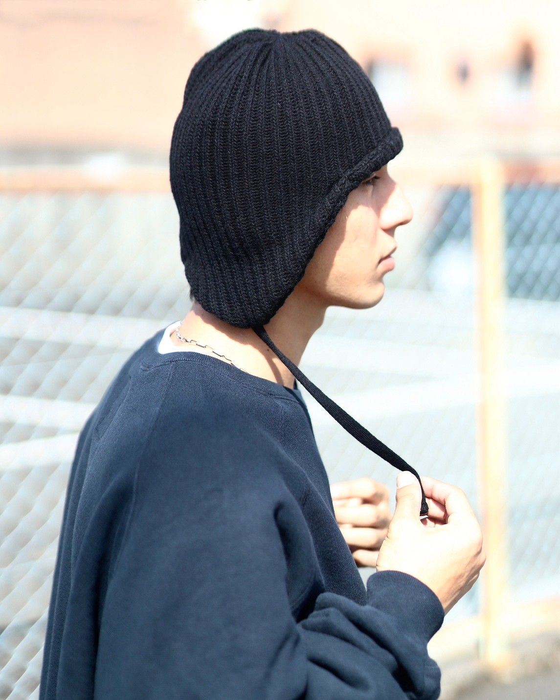 STRIPES FOR CREATIVE FW23 SFC RAGLAN CREWスタイル