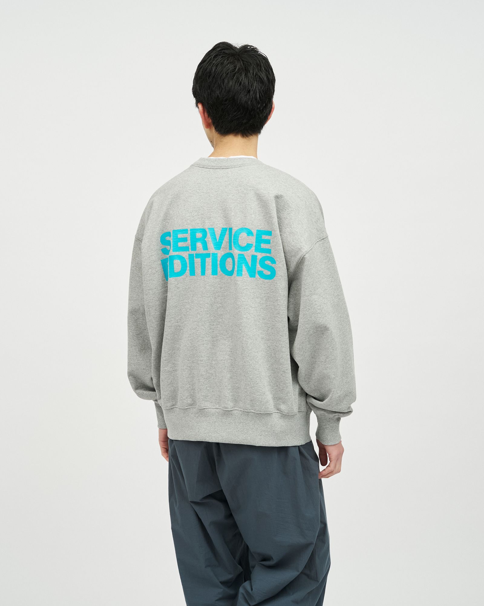 フレッシュサービス FRIEND EDITIONS LIGHT OZ CREW NECK SWEATER(FSC261-70093FE)H .GRAY☆3月14日(土)発売！