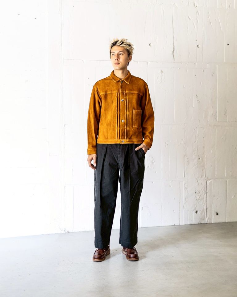 A.PRESSE Vintage Suede Leather No.213 Jacket 8月23日(土)新作発売！