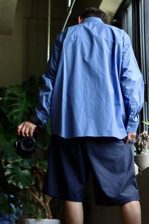 ATON 22FW STANDARD SHIRT"SAX"スタイル.2022.6.18.
