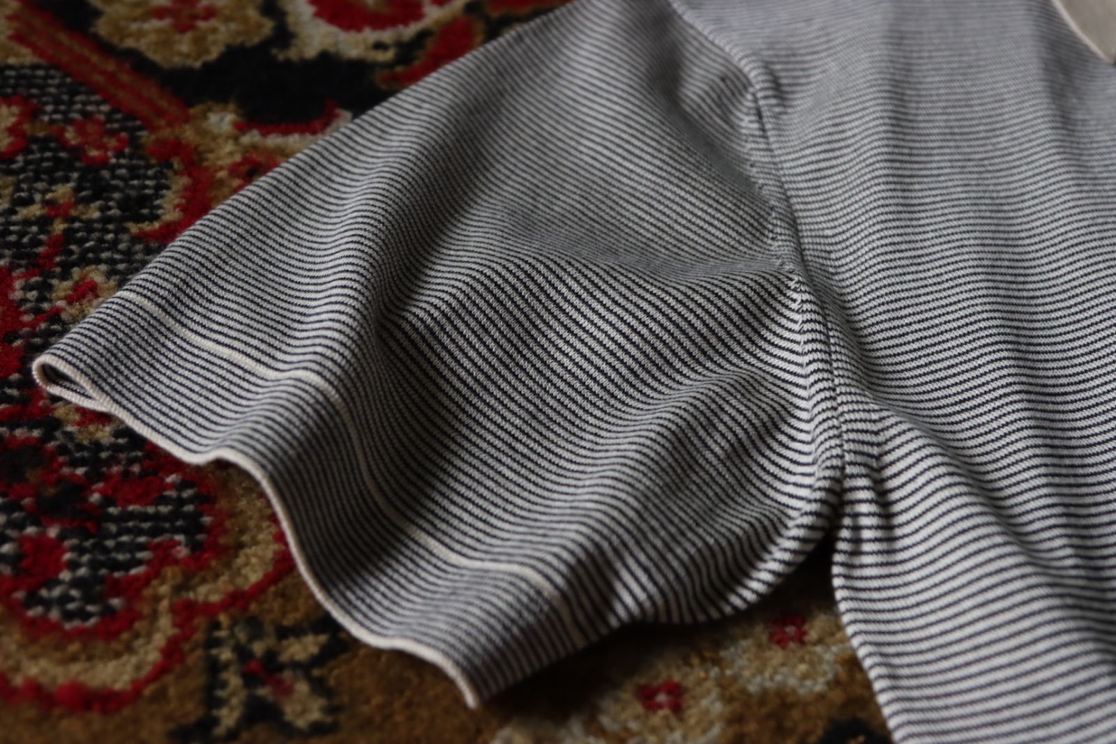アプレッセ23AW S/S High Gauge Skipper (23AAP-03-10H)STRIPE