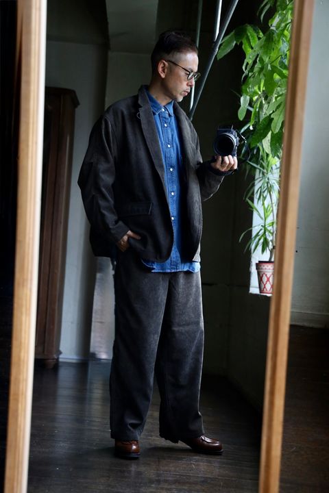 DAIWA PIER39 ECH LOOSE 2B JACKET CORDUROYスタイル.2025.8.23.