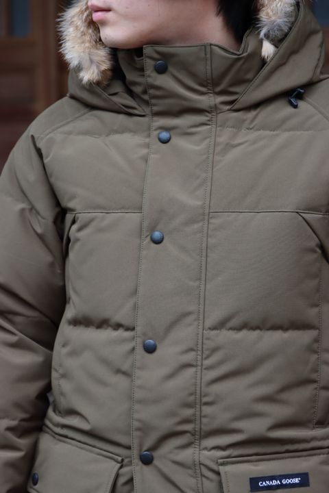 CANADA GOOSE EMORY PARKA FUSION FIT"KHAKI"style.2021.10.17.