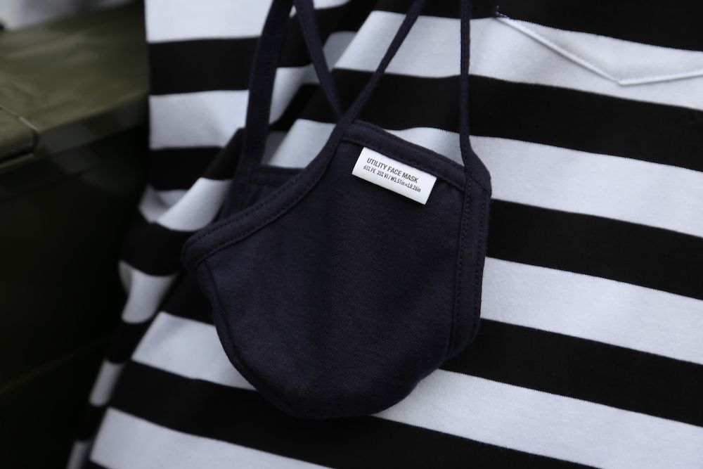 Graphpaper Border S/S Pocket Tee style. 2021.05.29.