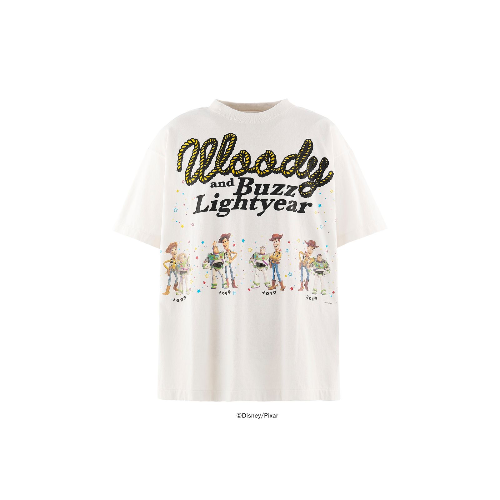 セントマイケル 26AW  Woody&Buzz PIXAR_SS T-SHIRT(SM-MK1-0000-C93)WHITE☆7月18日(土)発売！