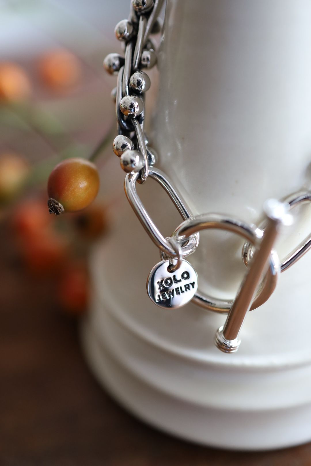 XOLO JEWELRY ショロジュエリー / DNA Link-10mm- (XOB041)SILVER925☆11月15日(土)発売！