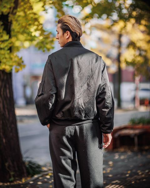 A.PRESSE Vintage Silk Flight Jacket スタイル 11月30日(土)新作発売！