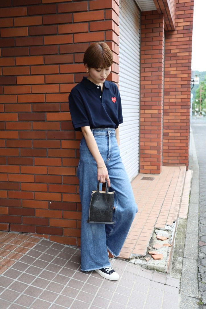 PLAY COMME des GARCONS 新作ワンポイントポロシャツ style