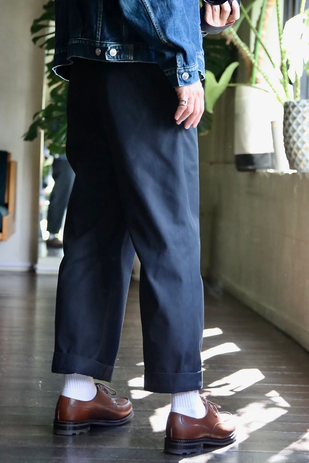 A.PRESSE 23AW Work Chino Trousers