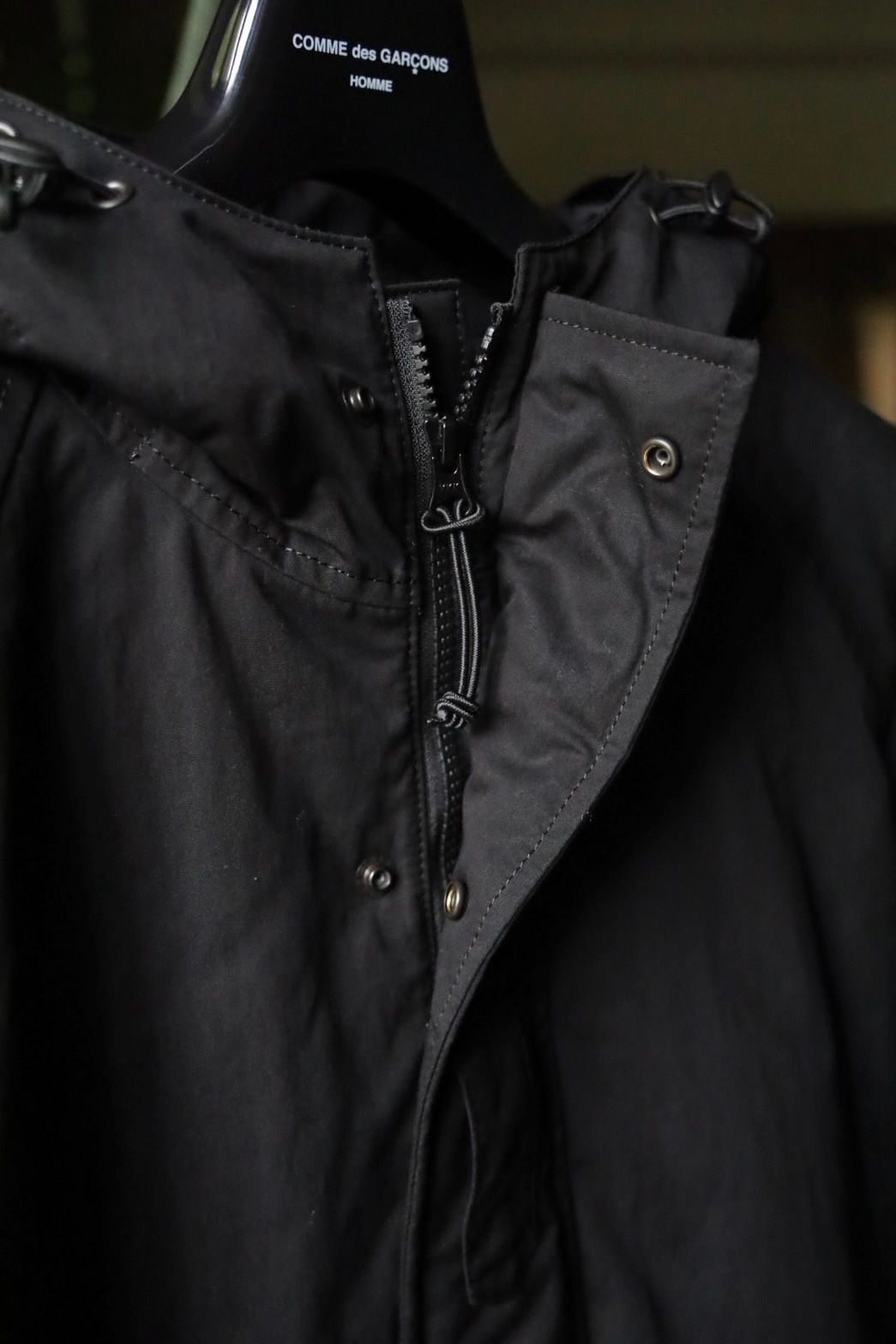 コムデギャルソンオム24AW 中綿フードブルゾン(HN-J025-051)BLACK☆10月4日(金)発売！