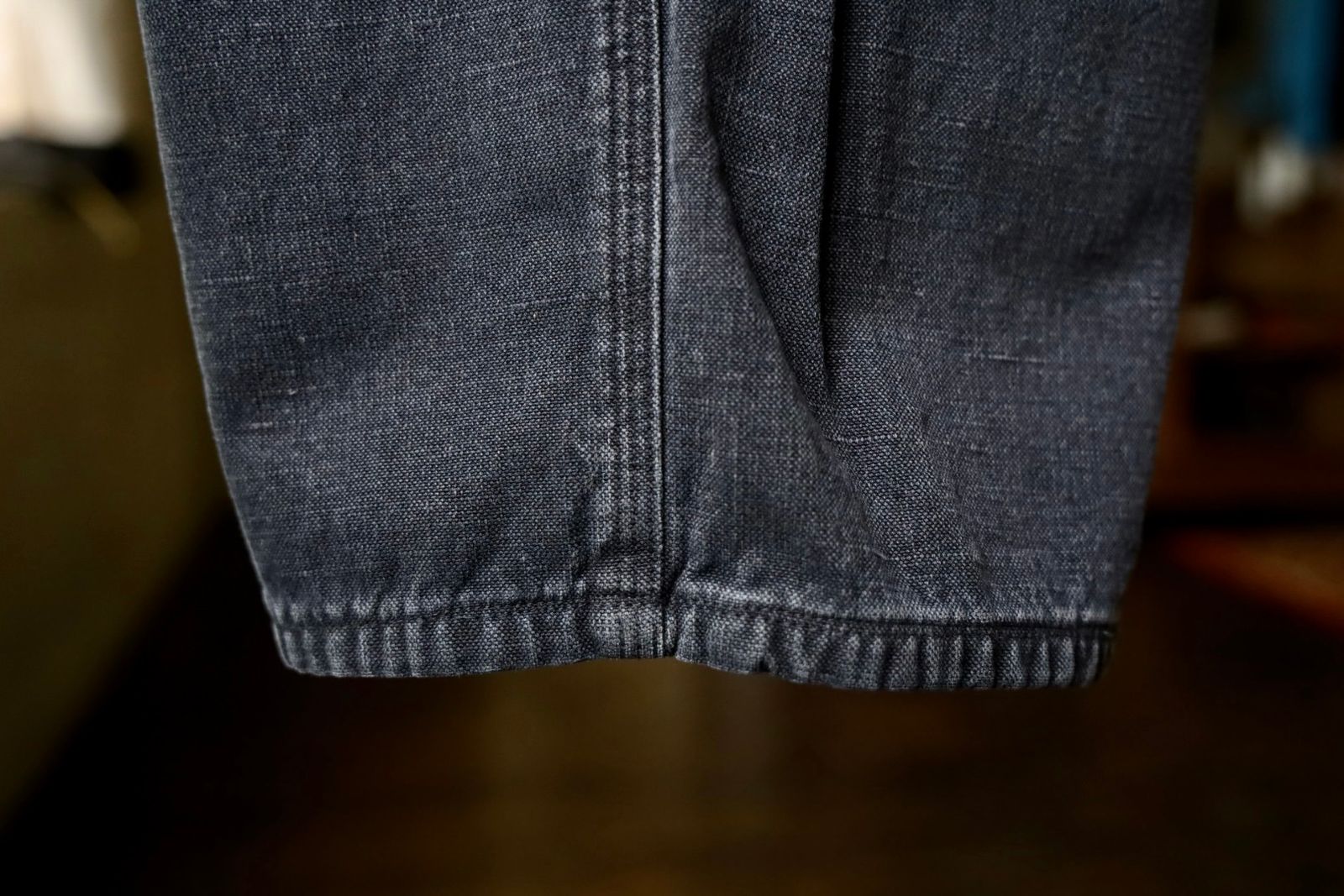 Silk Hemp Double Knee Pants( 24AAP-04-10H )BLACK7月27日(土)発売！