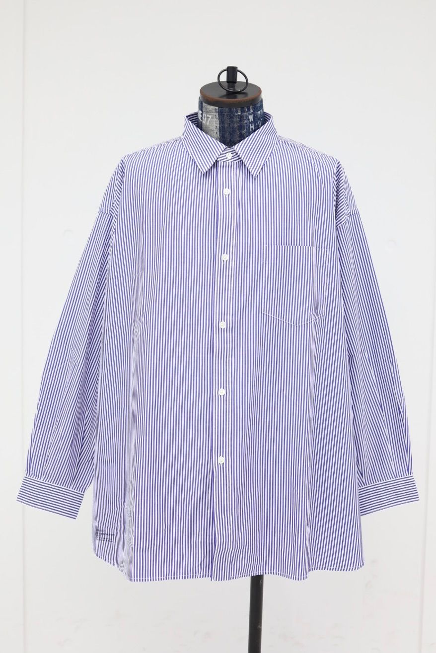 フレッシュサービス CORPORATE UNIFORM L/S SHIRT(FSC262-50041B)BLUE STRIPE☆5月16日(土)発売！