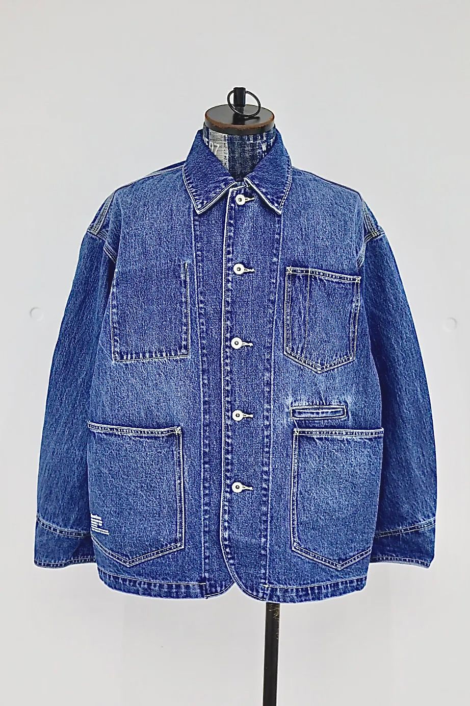 フレッシュサービス CORPORATE DENIM ENGINEER JACKET (FSC263-30152FB)DARK WASH