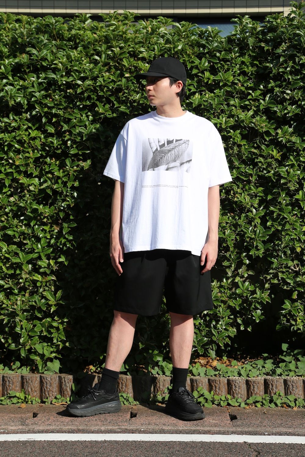 Graphpaper POET MEETS DUBWISE for Graphpaper Oversized Tee “WORDS AND SILENCE” style.2021.6.20