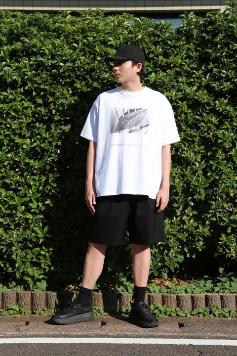 Graphpaper POET MEETS DUBWISE for Graphpaper Oversized Tee “WORDS AND SILENCE” style.2021.6.20