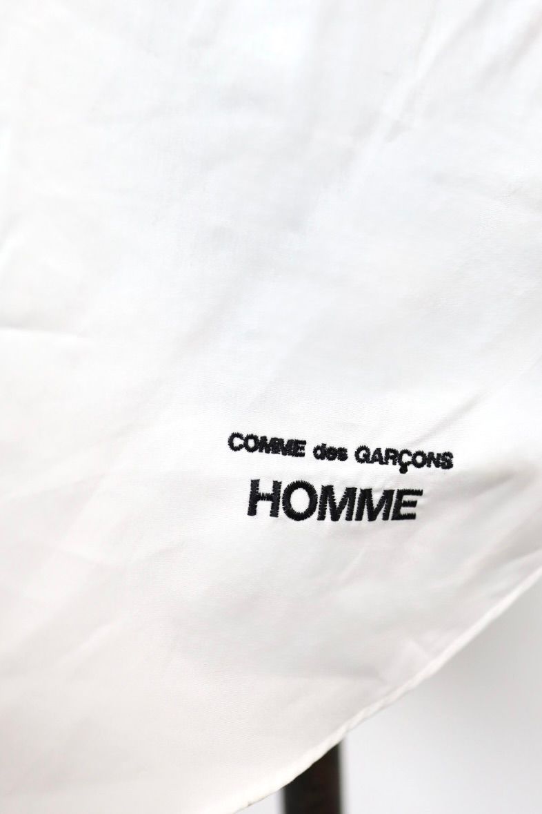 コムデギャルソンオム26SS 綿ブロードS/Sシャツ(HQ-B103-051)WHITE☆4月3日(金)新作発売！