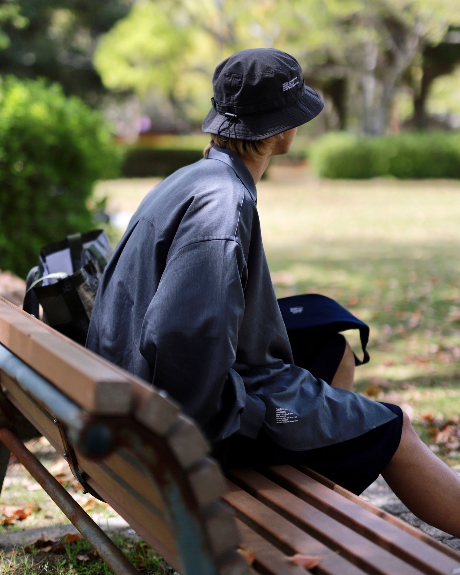 フレッシュサービス COOLFIBER OPEN COLLAR LS SHIRT FreshService COOLFIBER OPEN COLLAR L/S SHIRTスタイル | 3245