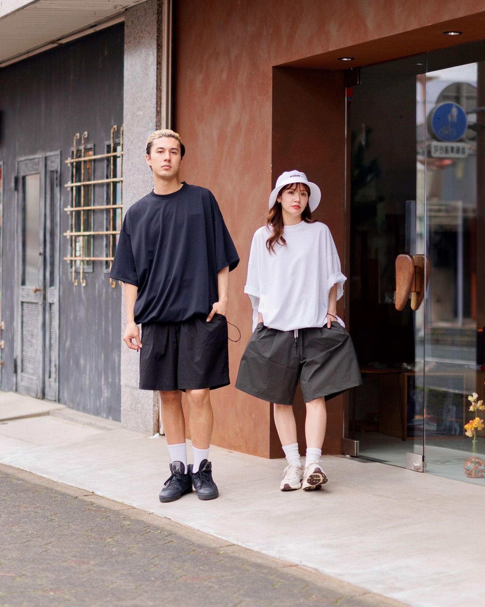 S.F.C 25SS エスエフシー SUPER BIG TEE W DRAWSTRINGS(SFCSS25CS15)White