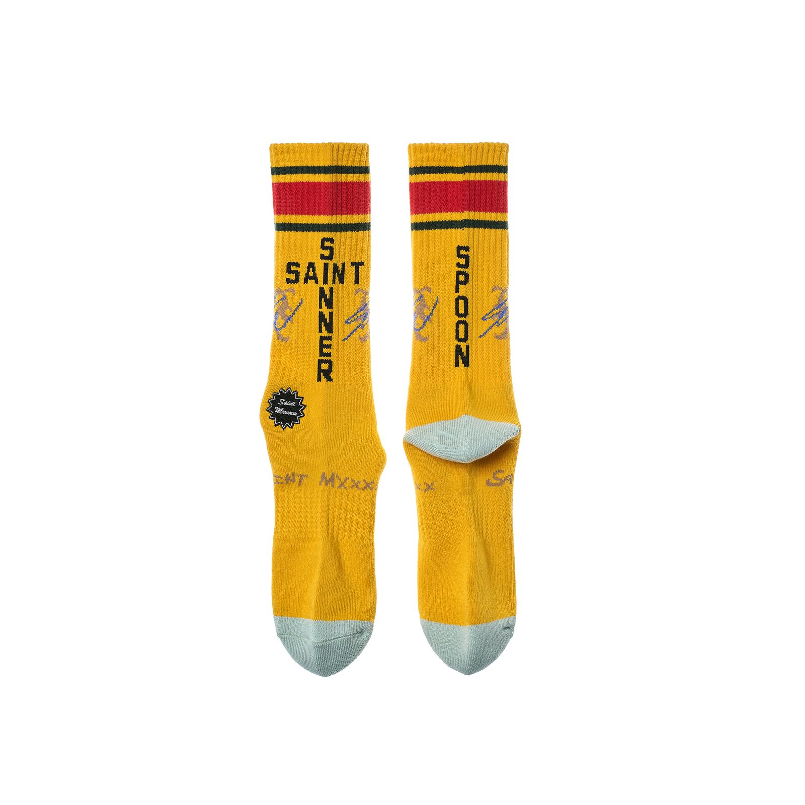セントマイケル 26SS SW SOCKS/SAINT SW(SM-MK8-0000-C15)YELLOW☆3月7日(土)発売！
