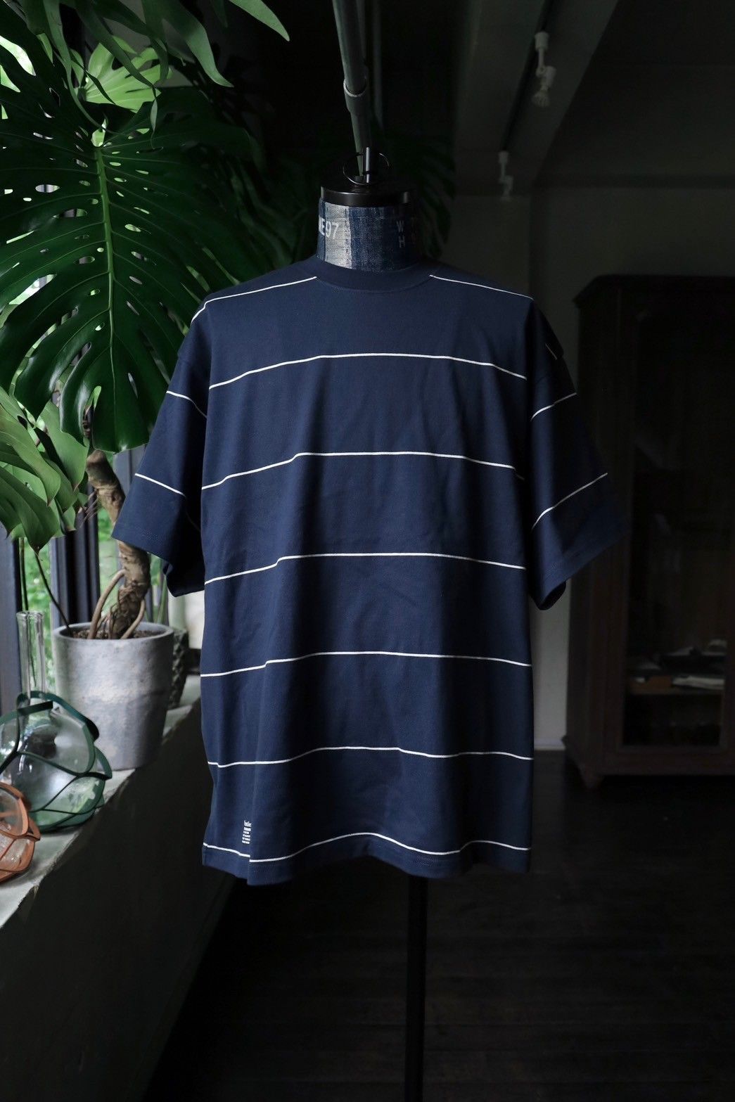 フレッシュサービス PIN BORDER S/S TEE(FSC261-70262)NAVY×WHITE☆3月7日(土)発売！