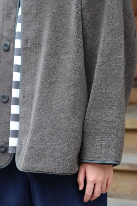 Graphpaper Wool Boa Liner Blouson(GM213-70207) style.2021.9.13.