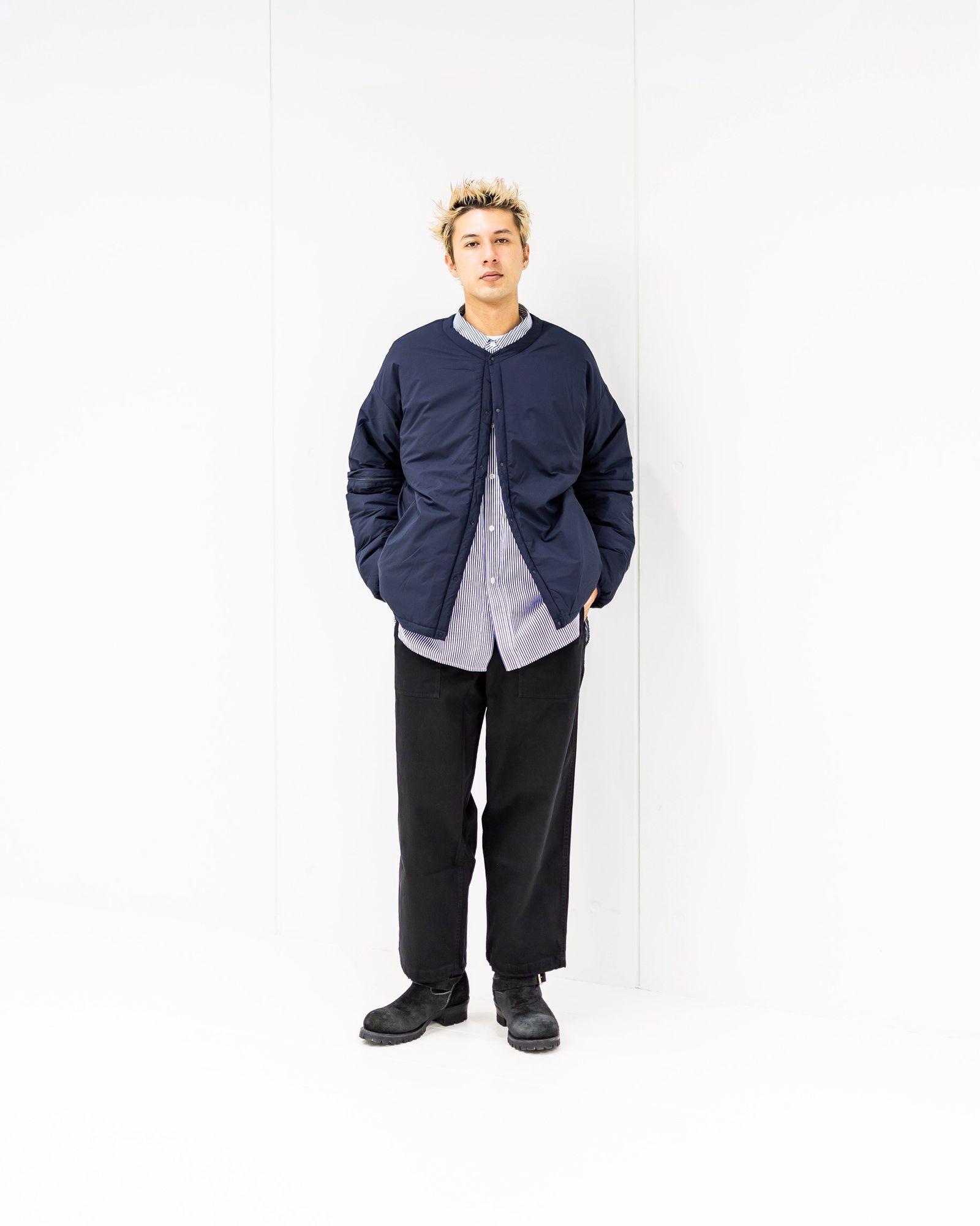 フレッシュサービス PERTEX® QUANTUM AIR MINI RIPSTOP SNAP JACKET(FSC253-30196)NAVY★10月18日(土)発売！