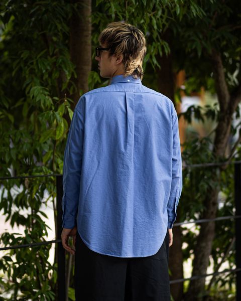 Graphpaper Oxford L/S B.D Box Shirt (BLUE) 8月1日(土)新作発売！