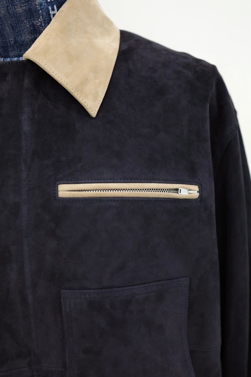 YOKE SPRING SUMMER 2026 Goat Suede Work Jacket(YK26SS01163B)CARBON☆12月20日(土)発売！
