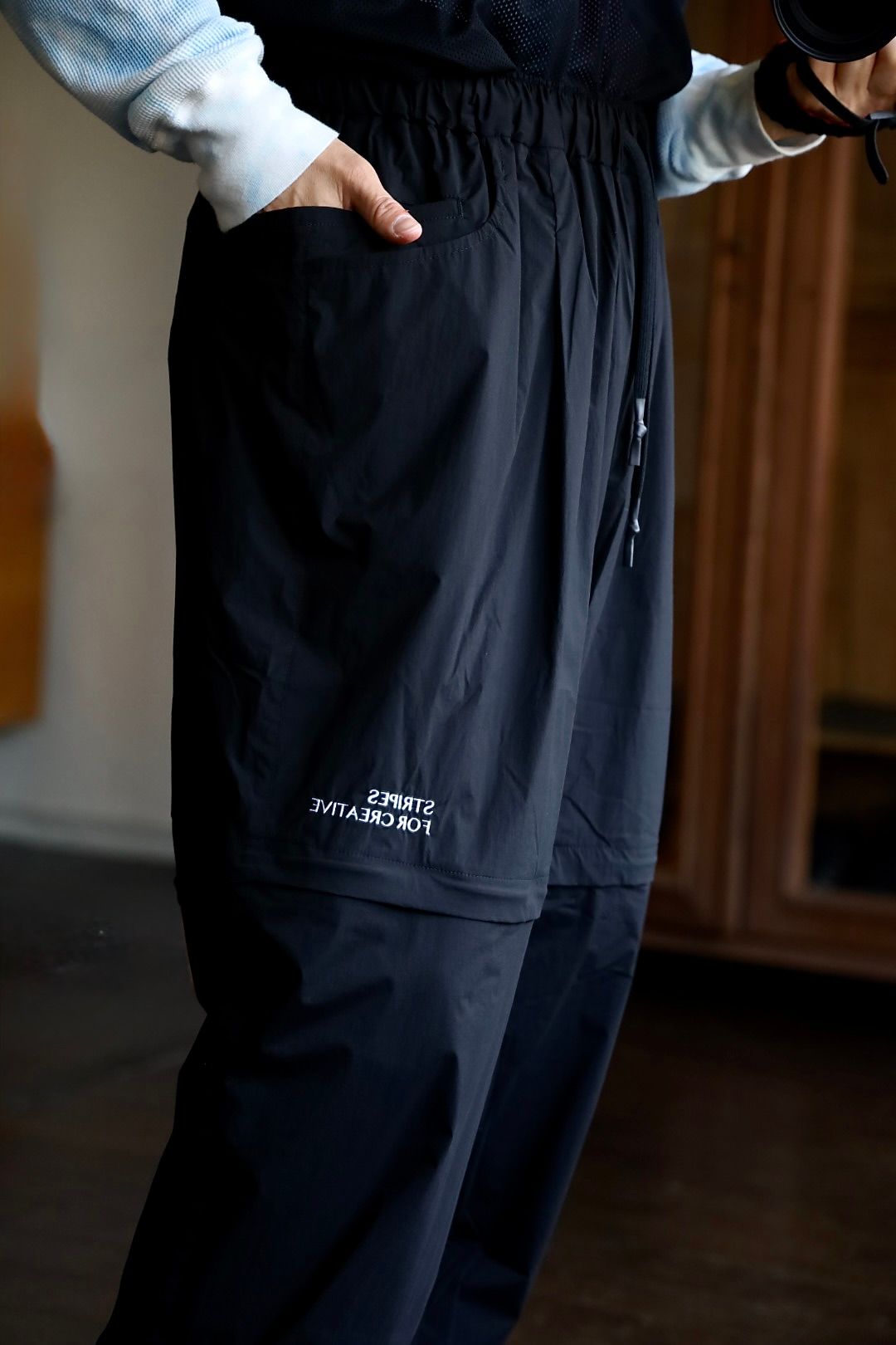 S.F.C 25SS エスエフシー SUPER WIDE DETACHABLE PANTS (SFCSS25SPP01)Black☆5月10日(土)発売！