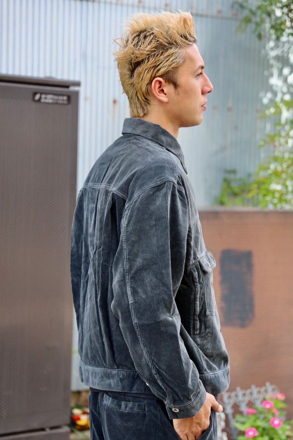 is-ness CORDUROY TRUCKER JACKET 新作発売！
