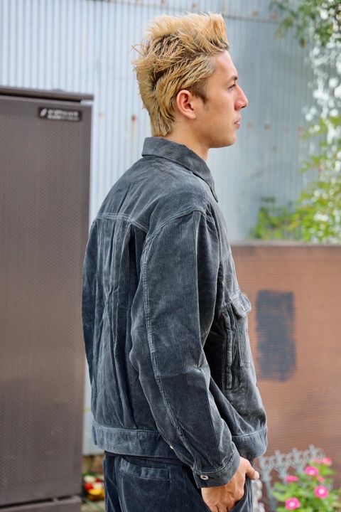 is-ness CORDUROY TRUCKER JACKET 新作発売！