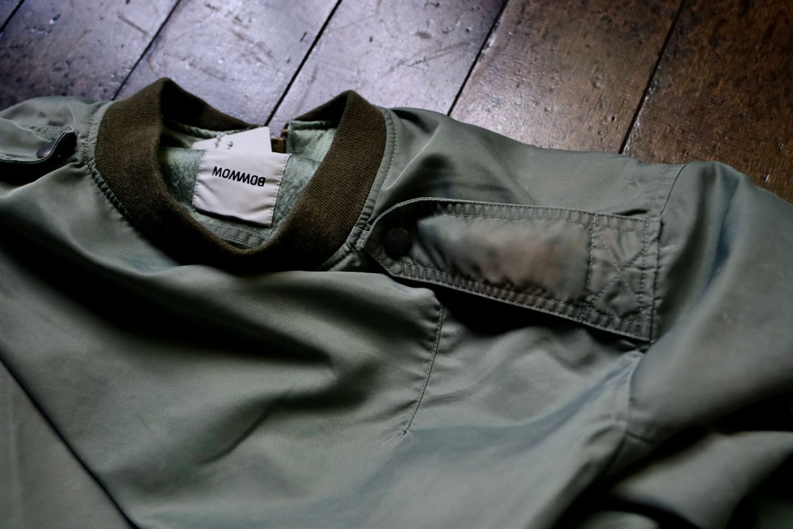 BOW WOW バウワウ L-2B FLIGHT JK(BW242-L2FJ)SAGE GREEN SUNBURN