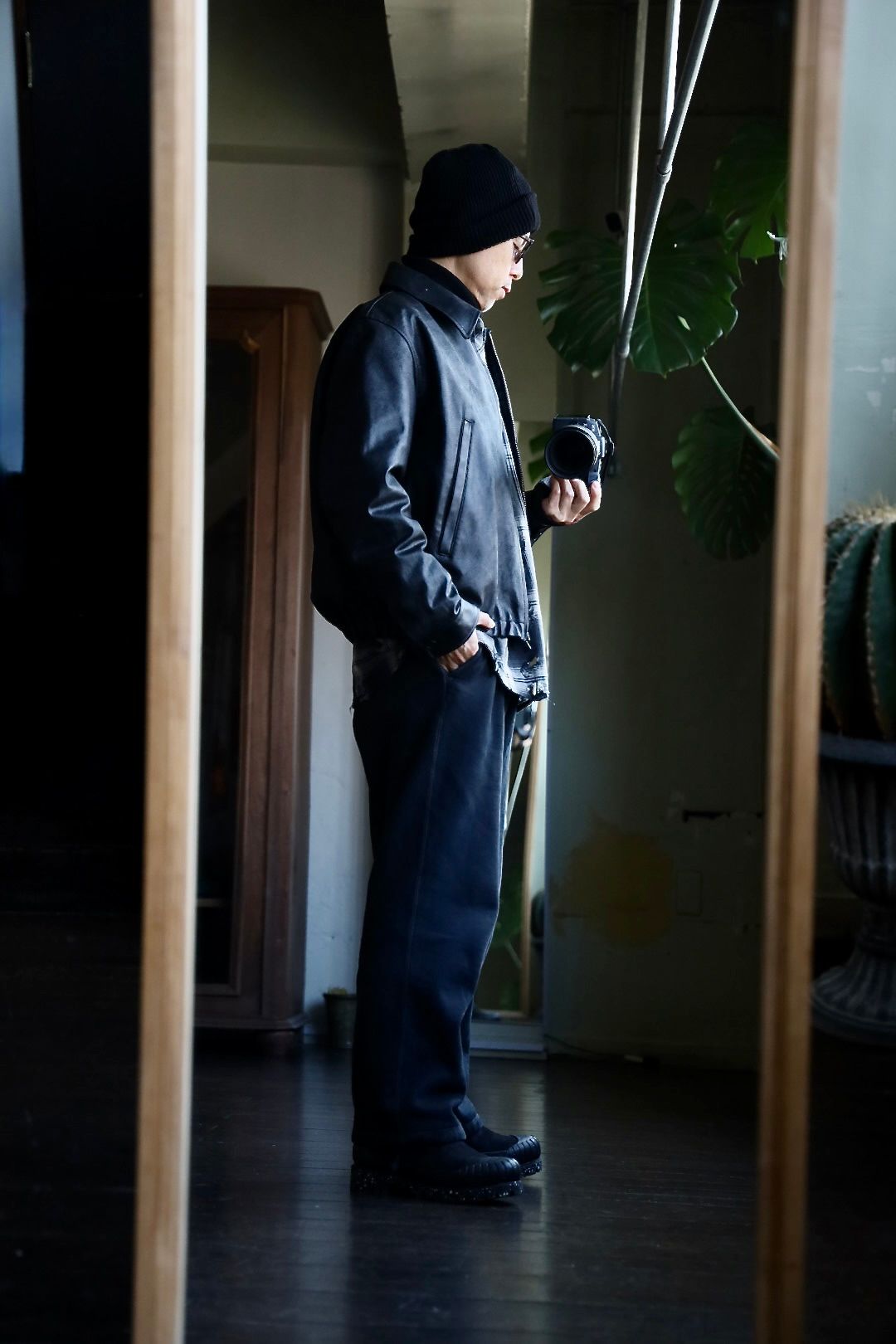 ヨーク25SS LEATHER ZIP BLOUSON(YK25SS0903B)BLACK☆1月18日(土)発売！