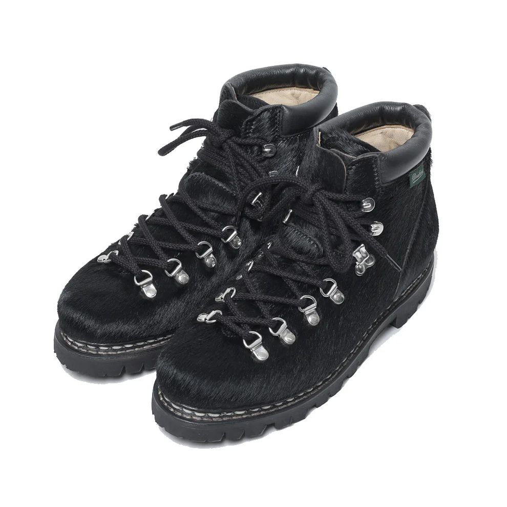 ジュンヤワタナベマン 25AW ヘアハイド PARABOOT (WP-K105-001)BLACK★新作発売!