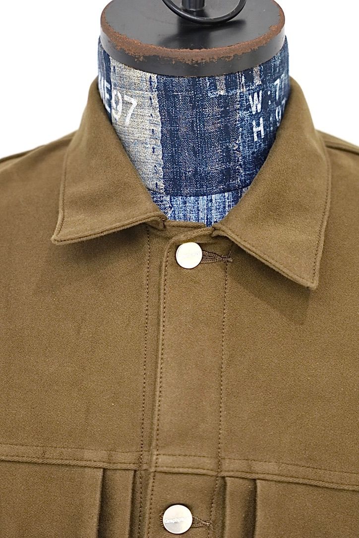 グラフペーパー Cotton Double Serge Jacket(GM263-20450)BROWN☆8月8日(土)発売！