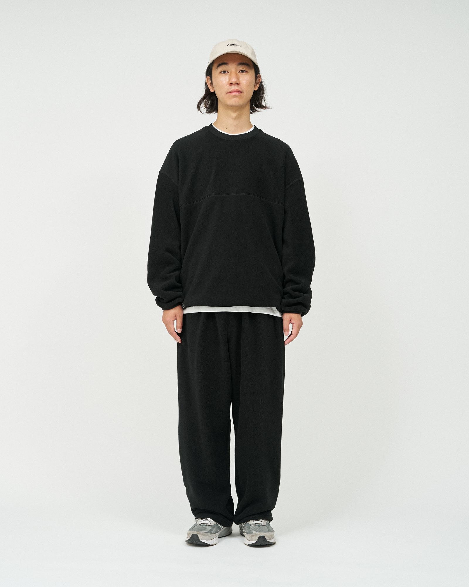 フレッシュサービス MICRO FLEECE CREW NECK PULLOVER(FSC253-70192)BLACK★10月18日(土)発売！