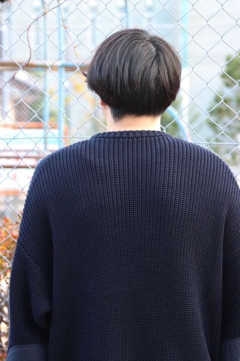 FreshService CREW NECK COMBAT KNIT style.2022.11.08.