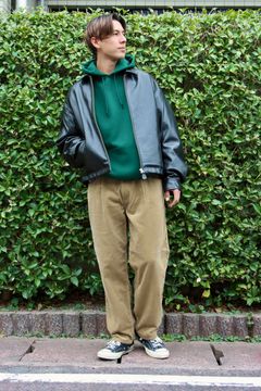 SEDAN ALL-PURPOSE セダンオールパーパス 23AW Synthetic Leather Sports Jacketスタイル